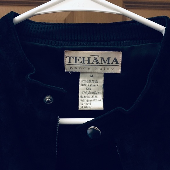 TEHAMA by Nancy Haley. Leather jacket. - Picture 8 of 8